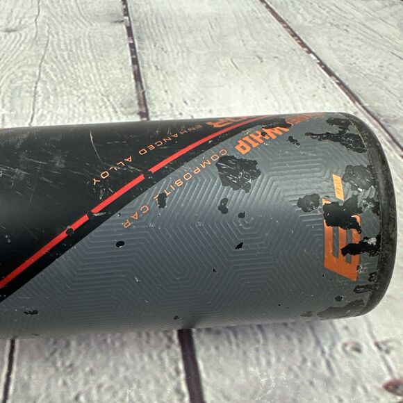 Used Axe Bat Strato Baseball Bat Flair Knob 31/23 Blk/Org 2 5/8 L139K - Picture 8 of 13